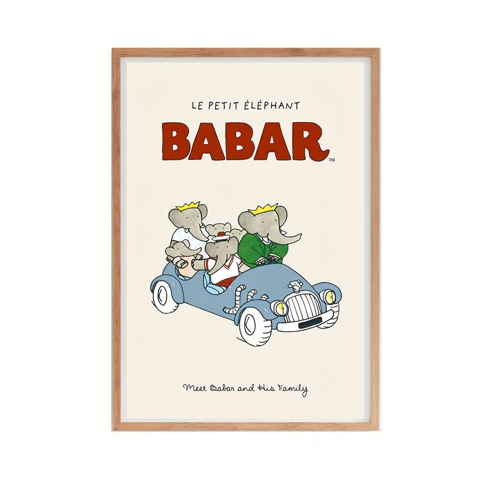 Affiche Babar voyage