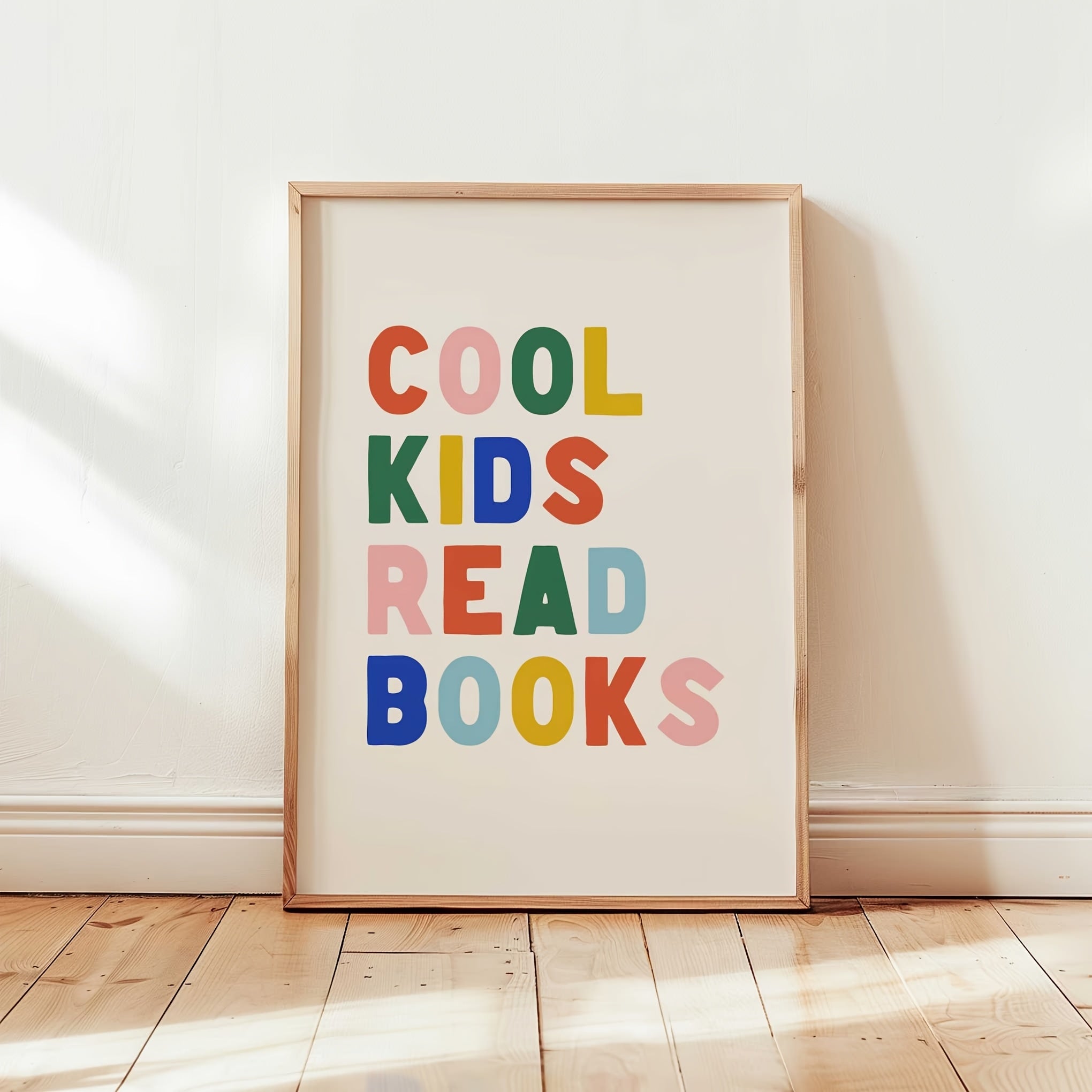 Affiche Cool Kids Read Books