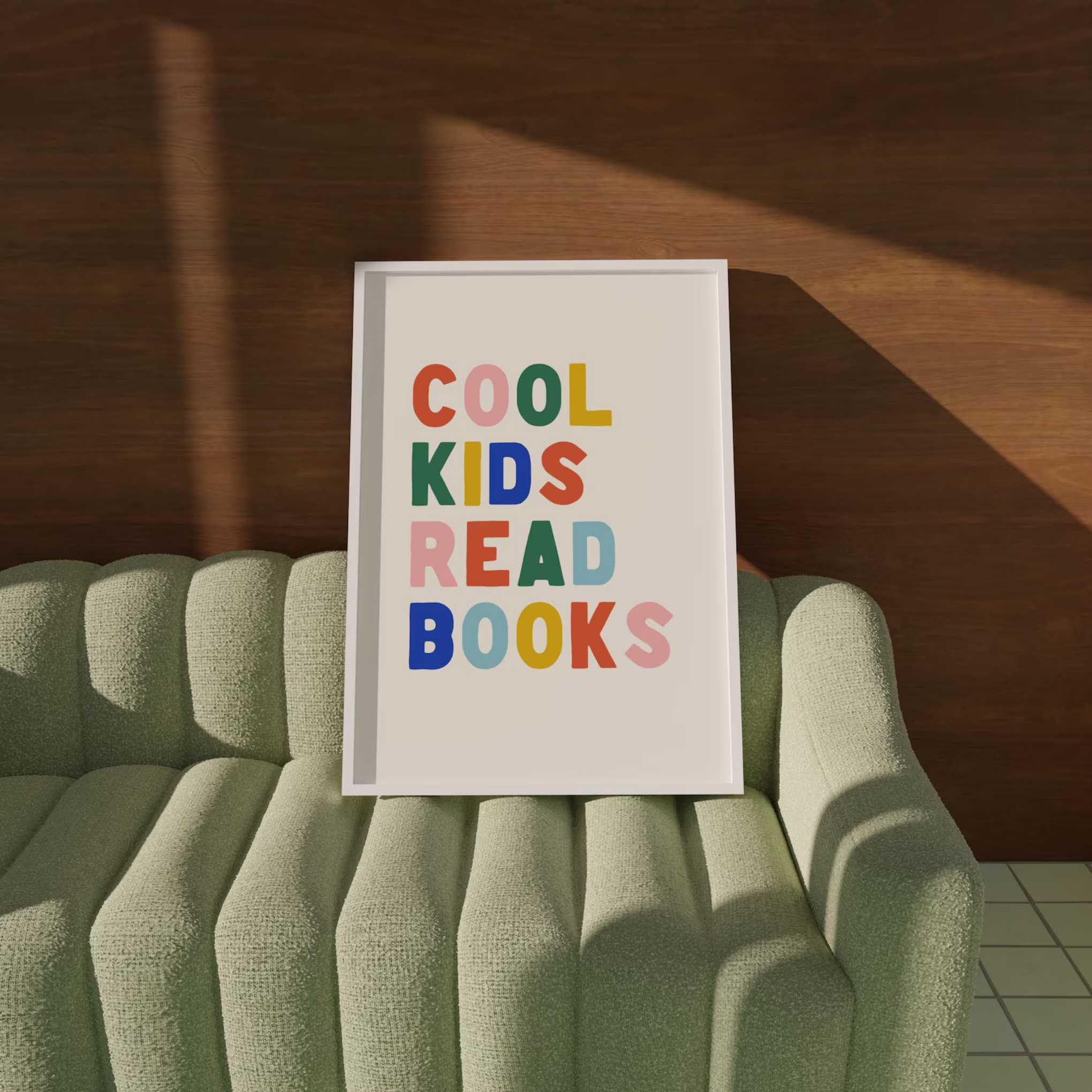 Affiche Cool Kids Read Books